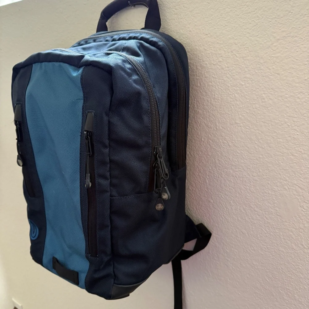 Timbuk2 Blue and Black Laptop Bag